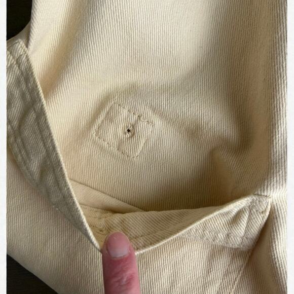 Vintage Escada by Margaretha Ley Yellow Oversized Barn Utility Jacket Size 34 - Picture 3 of 16